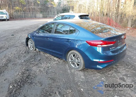 2018 Hyundai Elantra Sel из США, поврежденный, VIN 5NPD84LF2JH374521